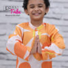 urban-tribe, bright floral kurta , Traditional orange kurta, nine2five, Franchise, Franchise of clothing brand