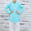 urban-tribe, Light blue Kurta with patterned pant set, nine2five, Franchise, Franchise of clothing brand