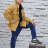 urban-tribe, Yellow corduroy jacket, Black shirt and blue jeans, nine2five, Franchise, Franchise of clothing brand