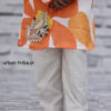 urban-tribe, bright floral kurta , Traditional orange kurta, nine2five, Franchise, Franchise of clothing brand