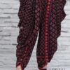 urban-tribe, Person modeling black and red patterned Dhoti, nine2five, Franchise, Franchise of clothing